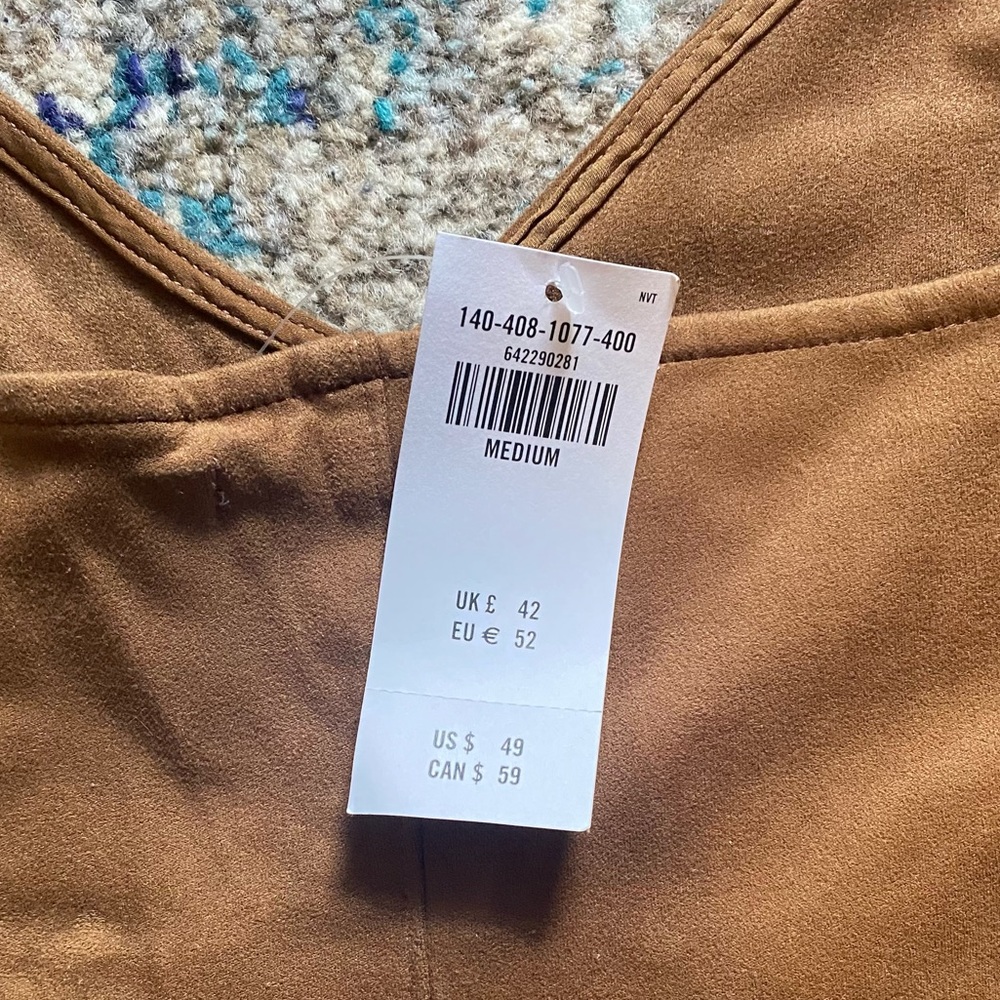 A&F Faux suede cami - Picture 6 of 7